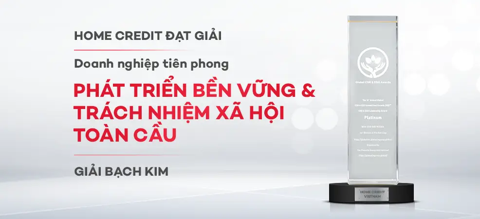home-credit-viet-nam-dat-giai-thuong-phat-trien-ben-vung-toan-cau